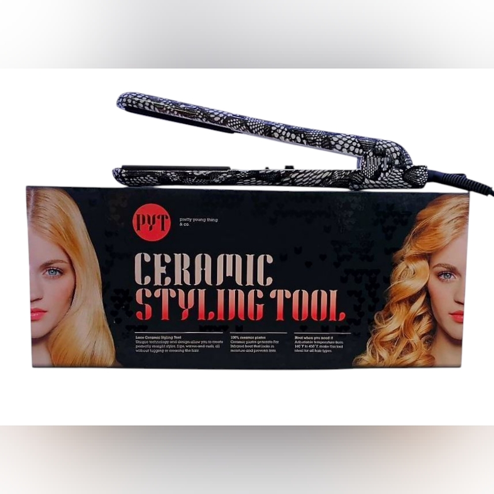 100% Ceramic Styling Tool, Lace.   PYT3
